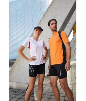 Damen Ladies' Running-T Fluo-yellow/black 7372