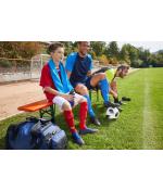 Unisexe Chaussettes football Rouge 7403