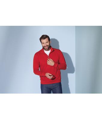 Unisex Round-Neck Zip White 7415