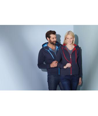 Dames Ladies' Doubleface Jacket Navy/rood 7417