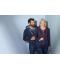 Dames Ladies' Doubleface Jacket Zwart/carbon 7417