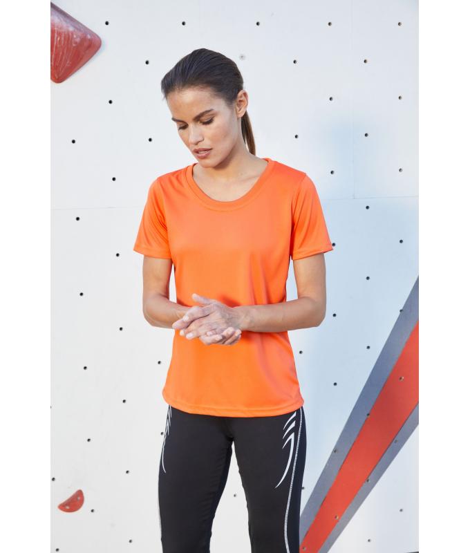 Damen Ladies' Active-T Red 8022