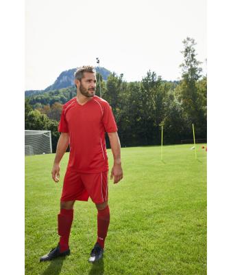 Unisex Team Shirt Rood/wit 7454