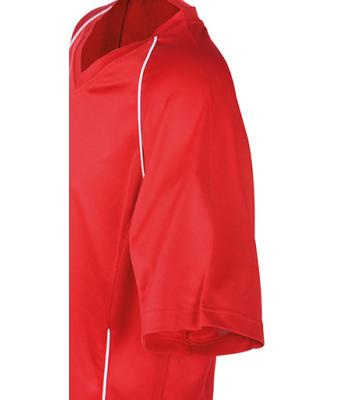 Unisex Team Shirt Oranje/zwart 7454