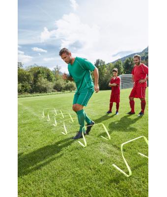 Unisex Basic Team Shorts Green/white 7456