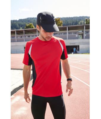 Heren Men's Running-T Rood/zwart 7461