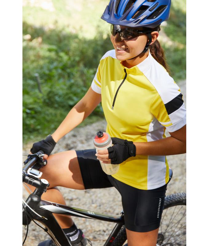 Damen Ladies' Bike-T Half-Zip Sun-yellow 7938