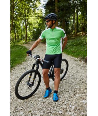 Men Men's Bike-T Half-Zip White 7939