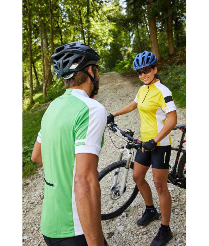 Men Men's Bike-T Half-Zip White 7939