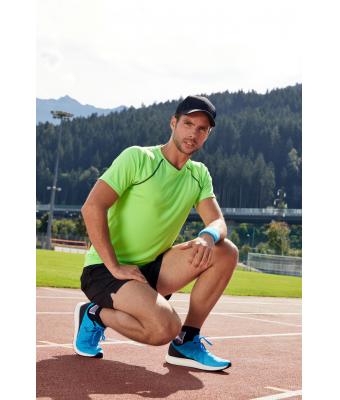 Men Men's Sports T-Shirt Black/white 8465