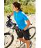 Femme Maillot cycliste femme 1/2 zip Titane/tomate 8470