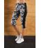 Damen Ladies' Sports 3/4 Tights Black-printed/black 10248