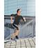 Dames Ladies' Sports 3/4 Tights Zwart-grijs-bedrukt/zwart 10248