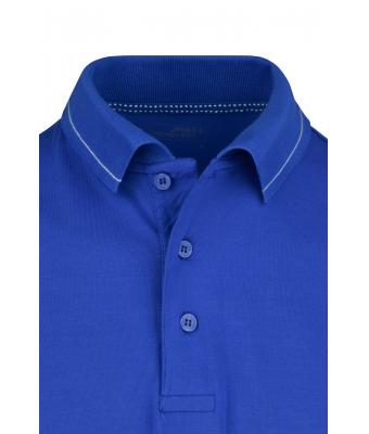 Heren Men's Elastic Polo Grafiet/wit 7995