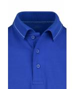 Herren Men's Elastic Polo Royal/white 7995