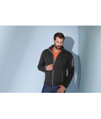 Heren Men's Knitted Fleece Jacket Navy/navy 8046