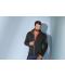Heren Men's Knitted Fleece Jacket Navy/navy 8046