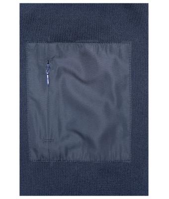 Homme Veste tricot polaire homme Marine/marine 8046