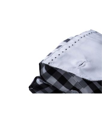Herren Men's Checked Shirt Navy/white 8054