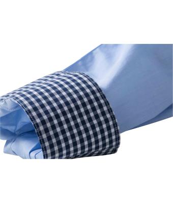 Femme Chemisier manches longues business femme Blanc/rouge-blanc 8055