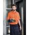 Men Men's Business Shirt Shortsleeve Orange 8391