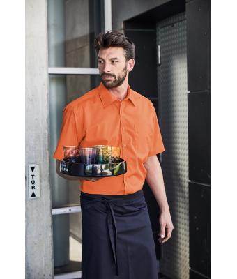Men Men's Business Shirt Shortsleeve Red 8391