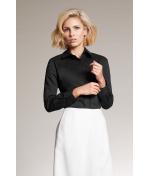 Dames Ladies`Shirt Slim Fit Wit 8392