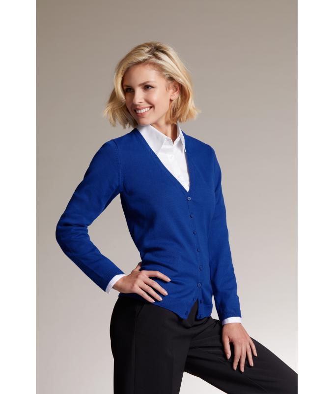 Femme Cardigan femme Vert-forêt 8061