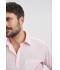 Men Men's Shirt Shortsleeve Poplin Light-grey 8507