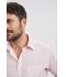 Men Men's Shirt Shortsleeve Poplin Red 8507