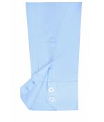 Dames Ladies' Shirt Long-Sleeved Micro-Twill Lichtroze 8563