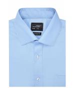Heren Men's Shirt Long-Sleeved Micro-Twill Lichtroze 8564
