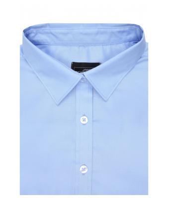 Femme Chemise femme à manches courtes en Micro-Twill Rose clair 8565
