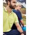 Heren Men's Polo Chemisch geel/carbon 8339
