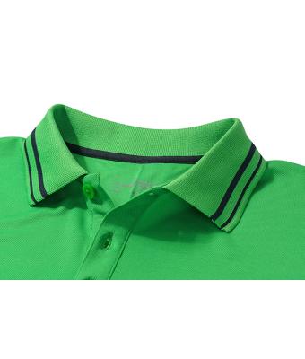 Heren Men's Polo Chemisch geel/carbon 8339