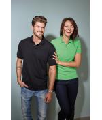 Damen Ladies' Elastic Polo Piqué Turquoise 8385