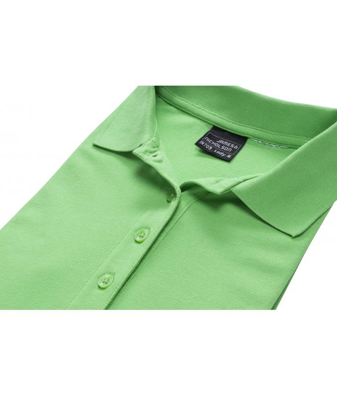 Damen Ladies' Elastic Polo Piqué Turquoise 8385