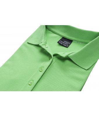 Femme Polo femme maille piquée élastique Rouge 8385
