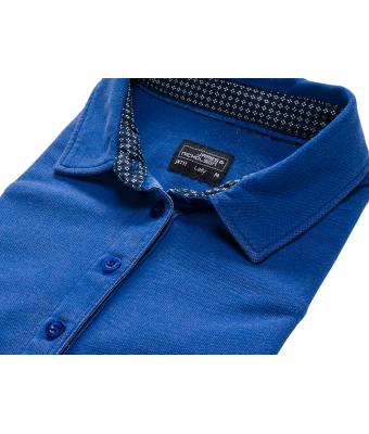 Dames Ladies' Polo Grafiet/wit-rood 8423