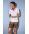 Damen Ladies' Traditional Polo White/red-white 8449