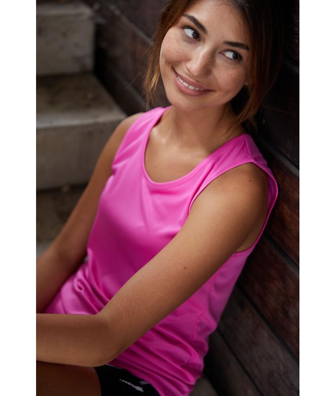 Damen Ladies' Active Tanktop Pink 10555