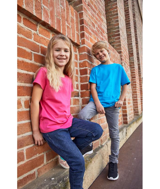 Kinderen Promo-T Girl 150 Asgrijs 8641