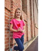 Kinderen Promo-T Girl 150 Rood 8641