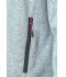 Men Men's Knitted Fleece Jacket Dark-grey-melange/silver 8305