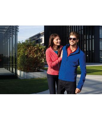 Dames Ladies' Fleece Jacket Grijs-melange/antraciet 8428