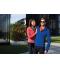 Dames Ladies' Fleece Jacket Grijs-melange/antraciet 8428