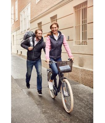 Men Men's Knitted Hybrid Jacket Light-melange/anthracite-melange 8501