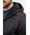 Men Men's Knitted Hybrid Jacket Light-melange/anthracite-melange 8501