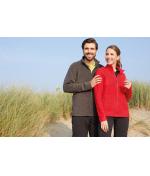 Damen Ladies' Fleece Jacket Red 8583