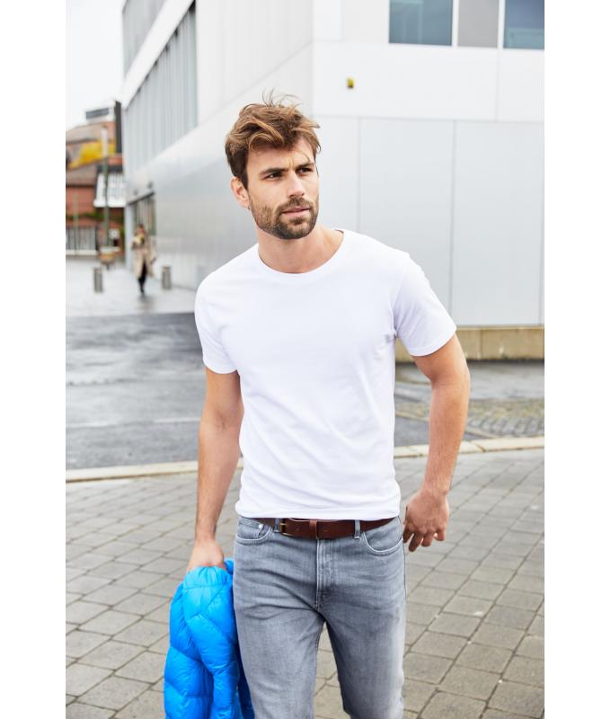 Herren Promo-T Man 180 Petrol 8645